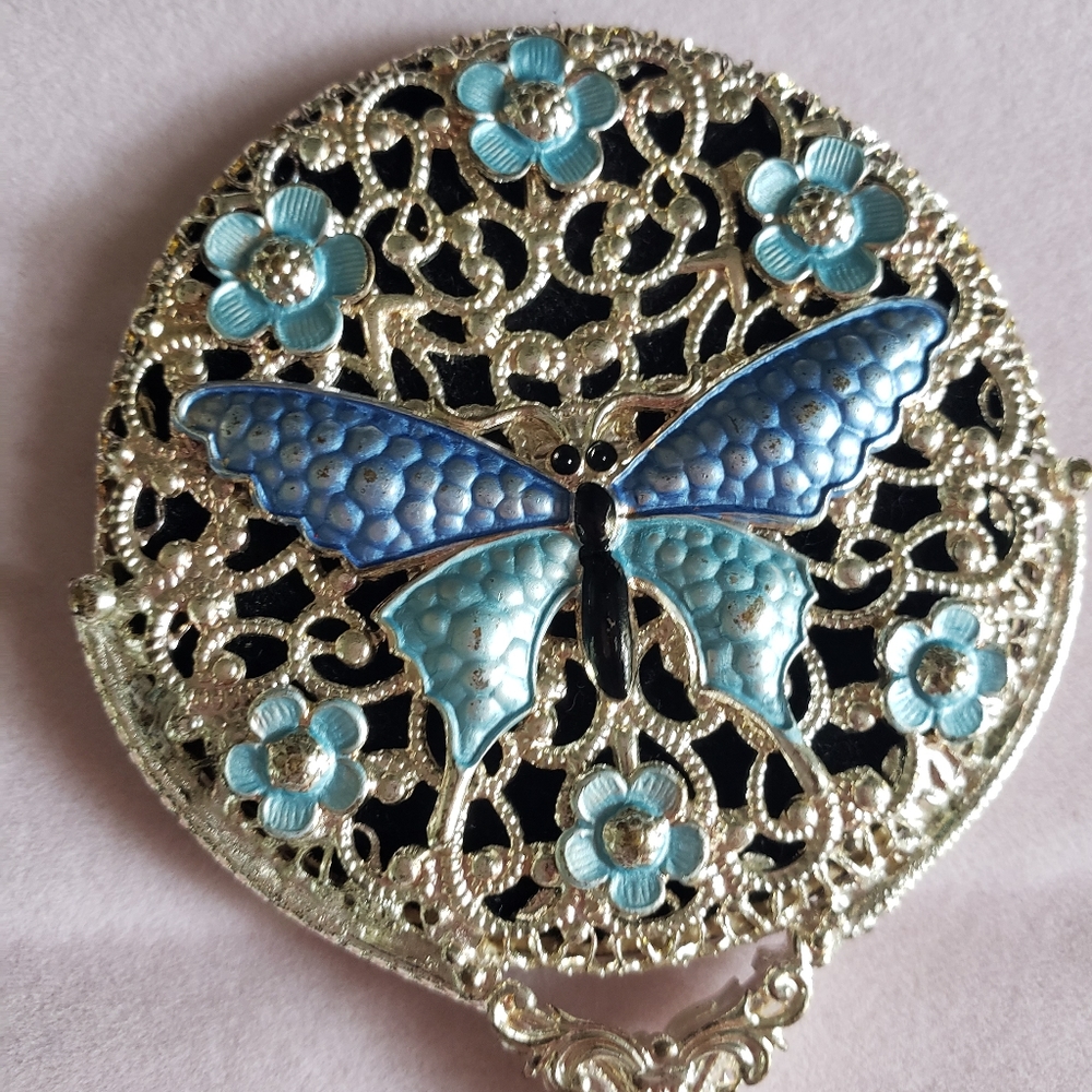 VTG MIRROR | Small Butterfly Hand Mirror - Picture 6 of 15